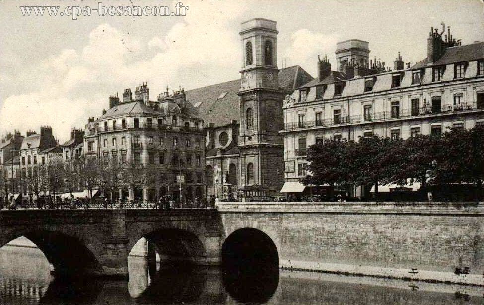 Pont Battant et Église de la Madeleine